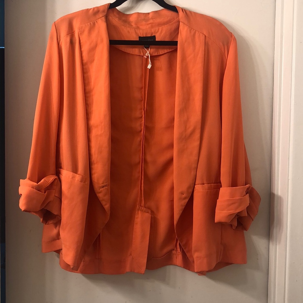 Peach blazer